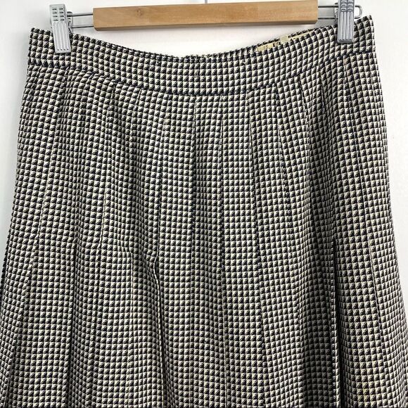 Vintage J. Tiktiner wool pleated skirt - Picture 3 of 12